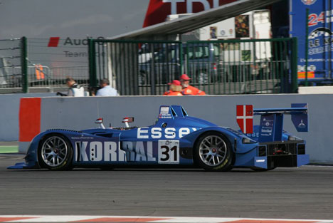 Team Essex er næst hurtigste LMP2 bil.